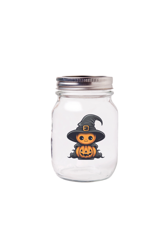 Pumpkin hat candle